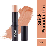 Nykaa SKINgenius Foundation Stick Conceal Contour & Corrector - Toasty Almond 05|9 gms|MRP 625