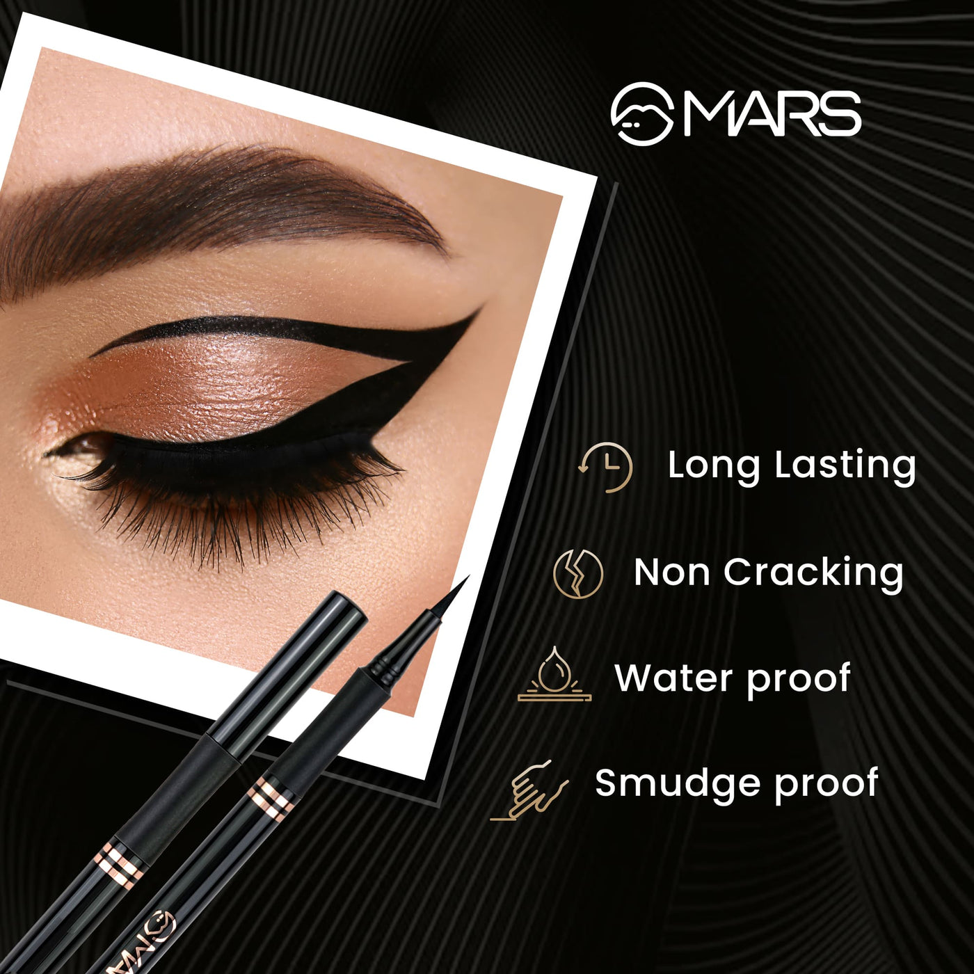 Mars Liquid Pen Eyeliner|1.5 gms|MRP 249