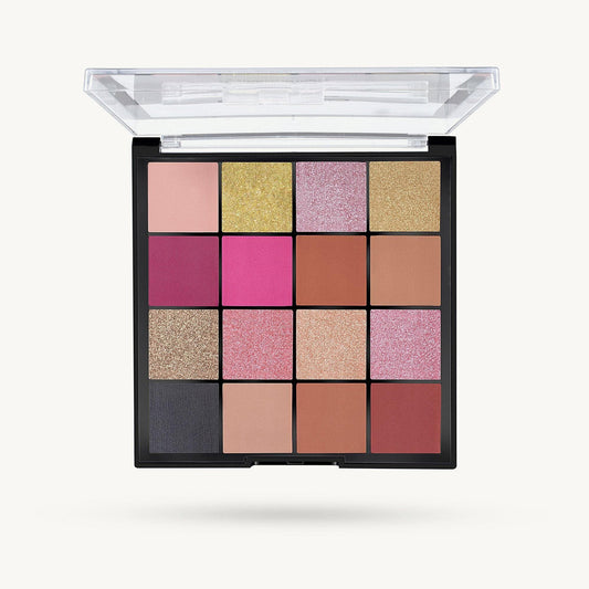 Mars 16 Color Eyeshadow Palette- Mesmereyes-01|20.8 gms|MRP 399