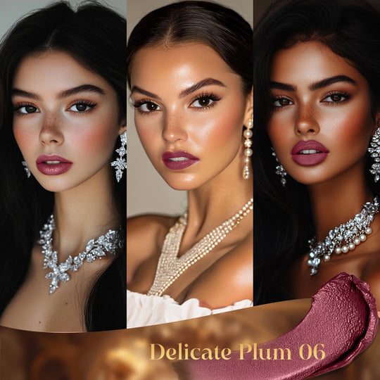 Faces Canada Comfy Silk Obsession Lipstick - Delicate Plum 06|4 gms|MRP 1199