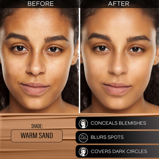 Faces Canada 3in1 All Day Hydra Matte Foundation  - Warm Sand 042|25 ml|MRP 549