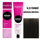 Matrix SoColor 4.0 4NN (Medium Brown)|90 ml|MRP 395