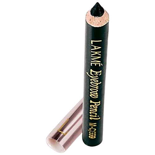 Lakme Eyebrow Pencil - Black|2 gms|MRP 99