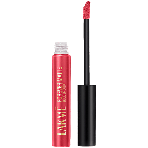 Lakme Forever Matte Liquid Lip Colour ï¿½ Coral Candy|5.6 ml|MRP 450