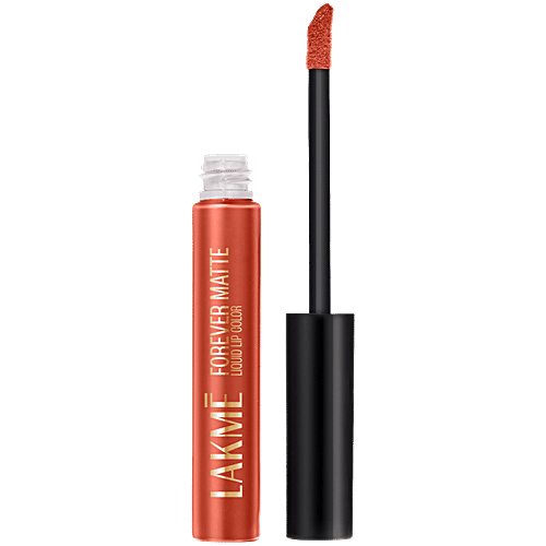 Lakme Forever Matte Liquid Lip Colour ï¿½ Orange Tango|5.6 ml|MRP 450