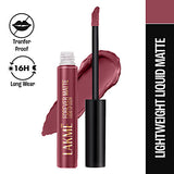 Lakme Forever Matte Liquid Lip Colour ï¿½ Nude Pink|5.6 ml|MRP 450