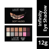 Lakme Absolute Infinity Eye Shadow Palette ï¿½ Soft Nudes|12 gms|MRP 995