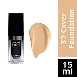 Lakme Absolute 3D Cover Foundation ï¿½ W120 Warm Creme|15 ml|MRP 825
