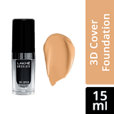 Lakme Absolute 3D Cover Foundation ï¿½ N220 Natural Medium|15 ml|MRP 825