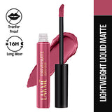 Lakme Forever Matte Liquid Lip Colour ï¿½  Pink Punch|5.6 ml|MRP 450