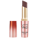 Lakme 9 to 5 Primer + Shine Lipstick ï¿½ SB1 Chocolate Brown|3.6 gms|MRP 550