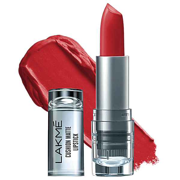 Lakme Cushion Matte Lipstick ï¿½ Brown Buzz|4.5 gms|MRP 299