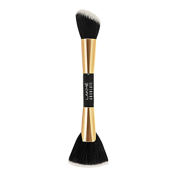 Lakme Absolute Dual-Ended Blush & Contour Brush|1 gms|MRP 649