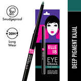 Lakme Elle 18 Eye Drama Kajal ï¿½ Pine Green|0.35 gms|MRP 150