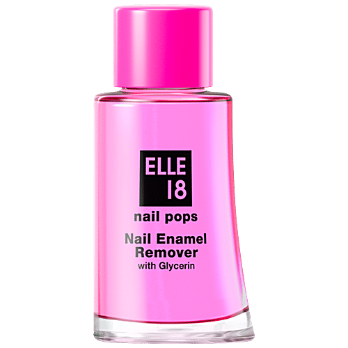 Lakme Elle 18 Nail Pops Enamel Remover - With Glycerine|30 ml|MRP 70