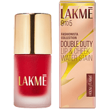 Lakme 9 to 5 Double Duty Lip & Cheek Water Stain ï¿½ Sunset Kiss|9 ml|MRP 599