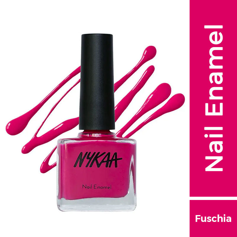 Nykaa Nail Enamel Polish - Hot Pink Poppy 108|9 ml|MRP 189
