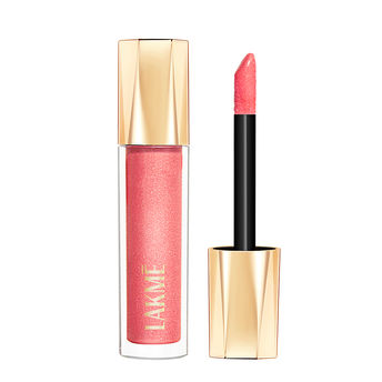 Lakmï¿½ Glitterati Lip Glaze ï¿½ Pink Champagne 201|5 ml|MRP 899