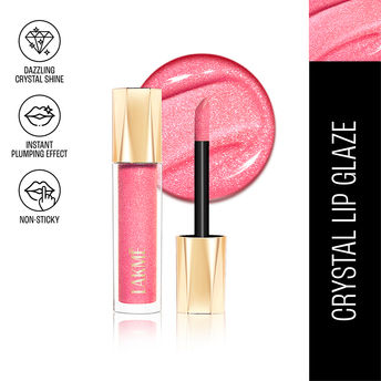 Lakmï¿½ Glitterati Lip Glaze ï¿½ Hot Pink Cosmo 203|5 ml|MRP 899