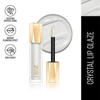Lakmï¿½ Glitterati Lip Glaze ï¿½  Crystal Crush 301|5 ml|MRP 899