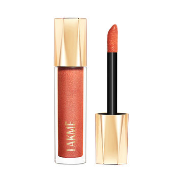 Lakmï¿½ Glitterati Lip Glaze ï¿½   Honey Haze 302|5 ml|MRP 899