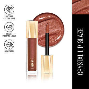 Lakmï¿½ Glitterati Lip Glaze ï¿½   Espresso Martini 304|5 ml|MRP 899