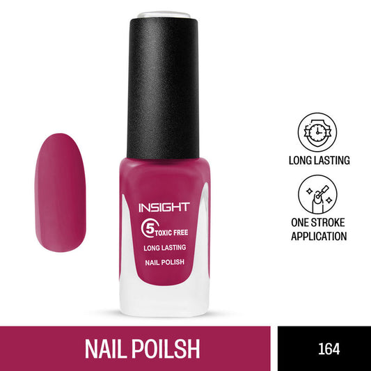 Insight 5 Toxic Free long lasting Nail Polish- Color 164|9 ml|MRP 80