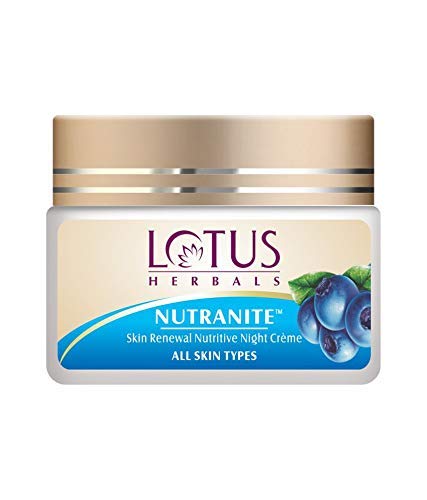 Lotus Herbals Nutranite Skin Renewal Nutritive Night Cream, night cream, rich creamy texture