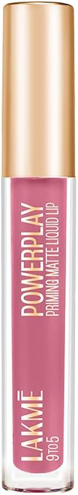 Lakme Powerplay Priming Matte Liquid Lipstick ï¿½ MP1 Everyday Pink|4.2 ml|MRP 499