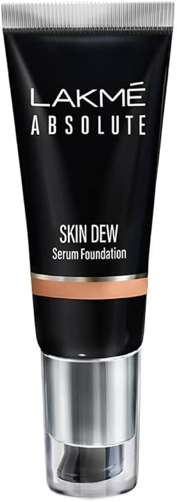 Lakme Absolute Skin Dew Serum Foundation ï¿½ Warm Sand|30 gms|MRP 875