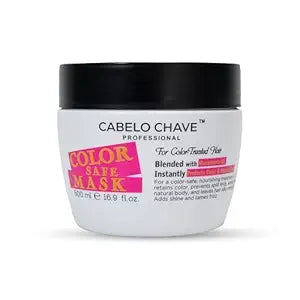 Cabelo Chave Color Safe Hair Mask l Nourishing & Color-Protecting Solution For Color-Treated Hair 500ml
