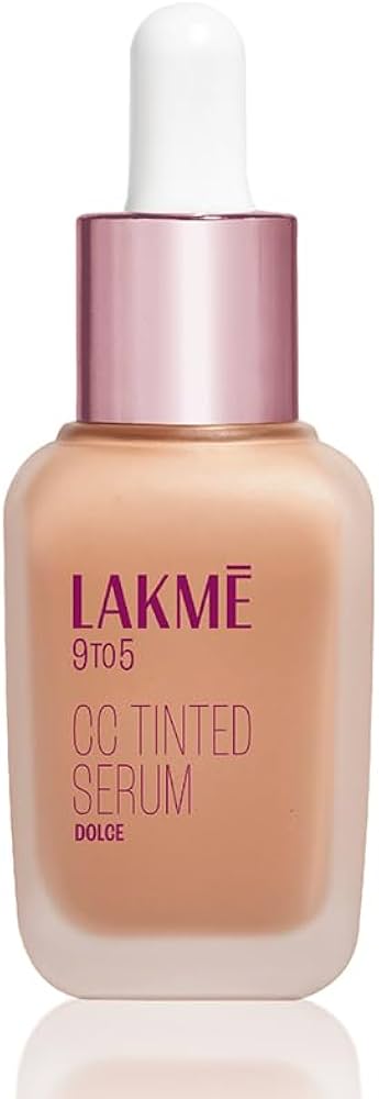 Lakme CC Tinted Serum with 2% Hyaluronic Acid - Dolce|30 ml|MRP 699