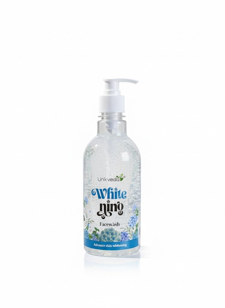 Unikveda Liquorice Aloe Face Wash, aloe vera cleanser, gentle daily face wash, fresh skin care, herbal face wash