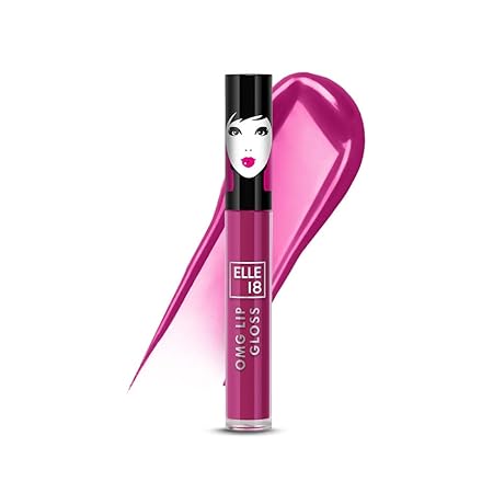 Lakm? Elle 18 OMG Non sticky Tinted Lip Gloss - Wicked Wine|2.5 ml|MRP 175