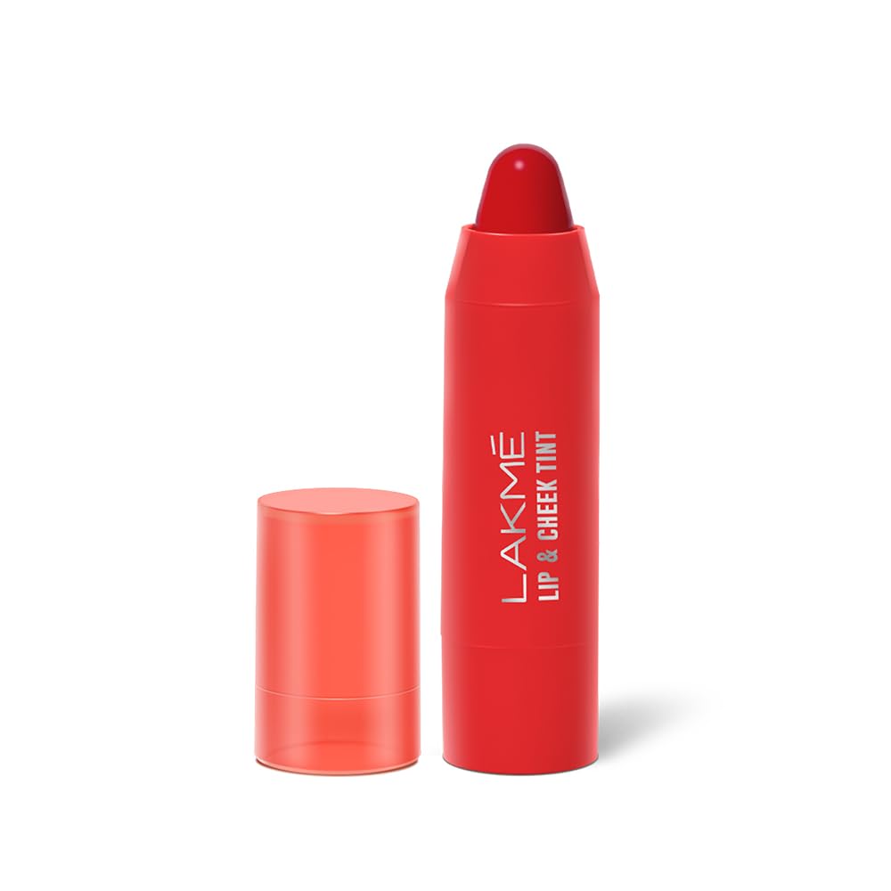 Lakme Lip Love Lip & Cheek Tint ï¿½ Deep Red|1.8 gms|MRP 325