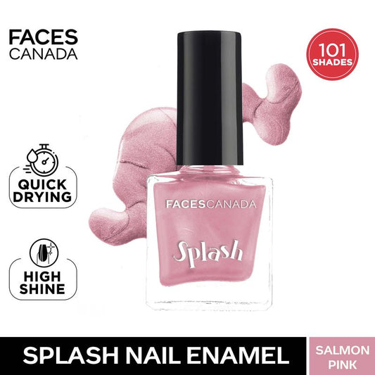 Faces Canada Splash Nail Enamel � 126 Salmon Pink|8 ml|MRP 129