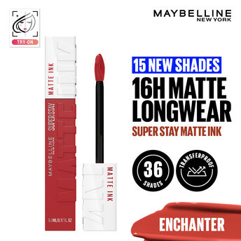 Maybelline Superstay Matte Ink Liquid Lipstick � 380 Enchanter|5 ml|MRP 749