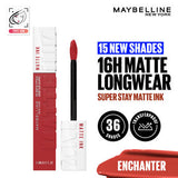 Maybelline Superstay Matte Ink Liquid Lipstick � 380 Enchanter|5 ml|MRP 749