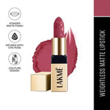 Lakm? Rouge Bloom Powder Matte Bullet Lipstick ï¿½ Pink Poppy 202|4 gms|MRP 999