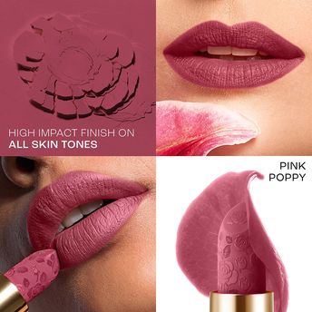 Lakm? Rouge Bloom Powder Matte Bullet Lipstick ï¿½ Pink Poppy 202|4 gms|MRP 999