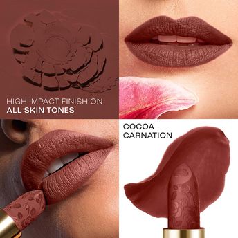 Lakm? Rouge Bloom Powder Matte Bullet Lipstick ï¿½ Cocoa Carnation 204|4 gms|MRP 999
