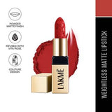 Lakm? Rouge Bloom Powder Matte Bullet Lipstick ï¿½ Scarlet Rose 209|4 gms|MRP 999