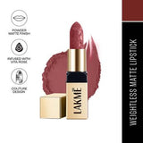 Lakm? Rouge Bloom Powder Matte Bullet Lipstick ï¿½ Brick Bloom 210|4 gms|MRP 999