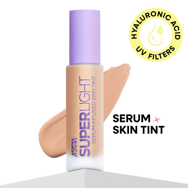 Nykaa Superlight Serum Matte Filter Finish Skin Tint Foundation - 315P|30 ml|MRP 899