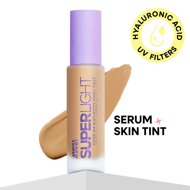 Nykaa Superlight Serum Matte Filter Finish Skin Tint Foundation - 330Y|30 ml|MRP 899