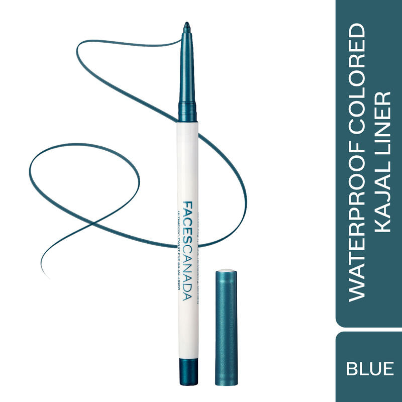 Faces Canada UltimePro Twist Eye Kajal Liner - Blue 03|0.35 gms|MRP 599