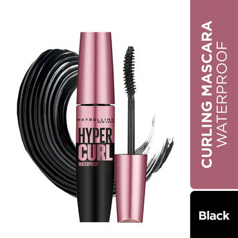 Maybelline Hypercurl Mascara Waterproof � Very Black|9.2 ml|MRP 499