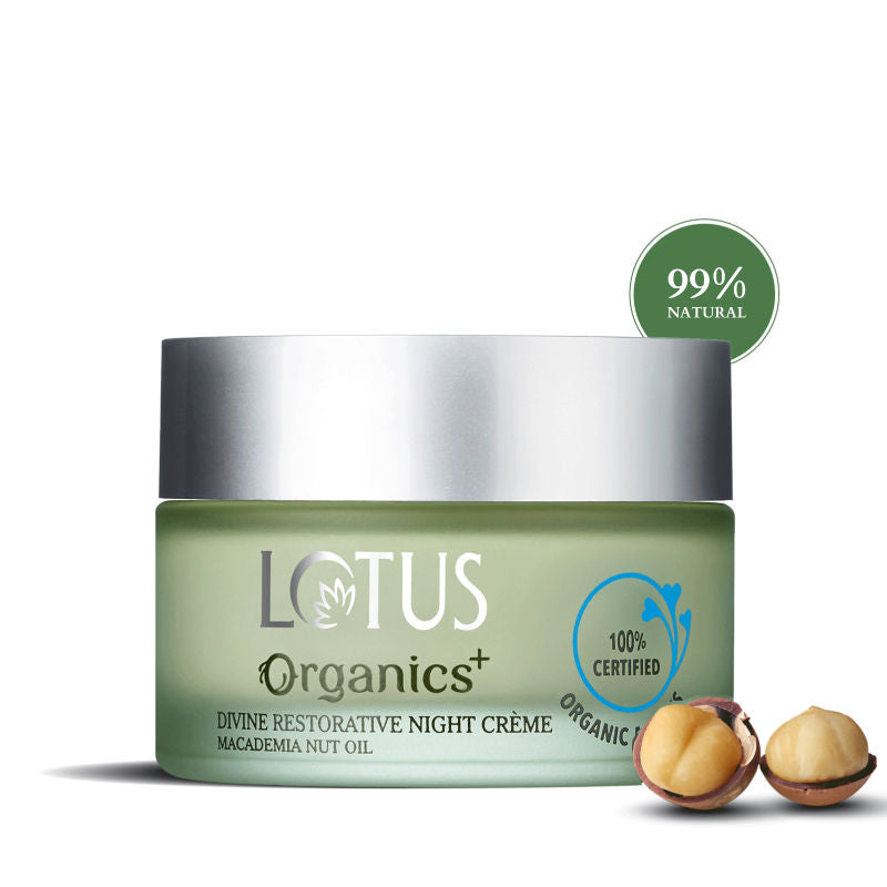 Lotus Organics Divine Restorative Night Creame|50 gms|MRP 795