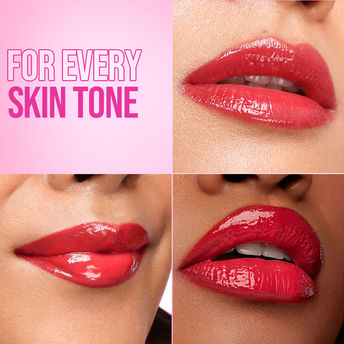 Nykaa Lip Glaze High Shine and Pigment Lip Gloss Oil Lip Glaze - Cherry Custard|7 ml|MRP 599