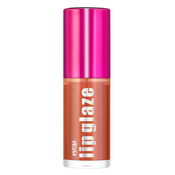 Nykaa Lip Glaze High Shine and Pigment Lip Gloss Oil Lip Glaze - Caramel Pudding|7 ml|MRP 599